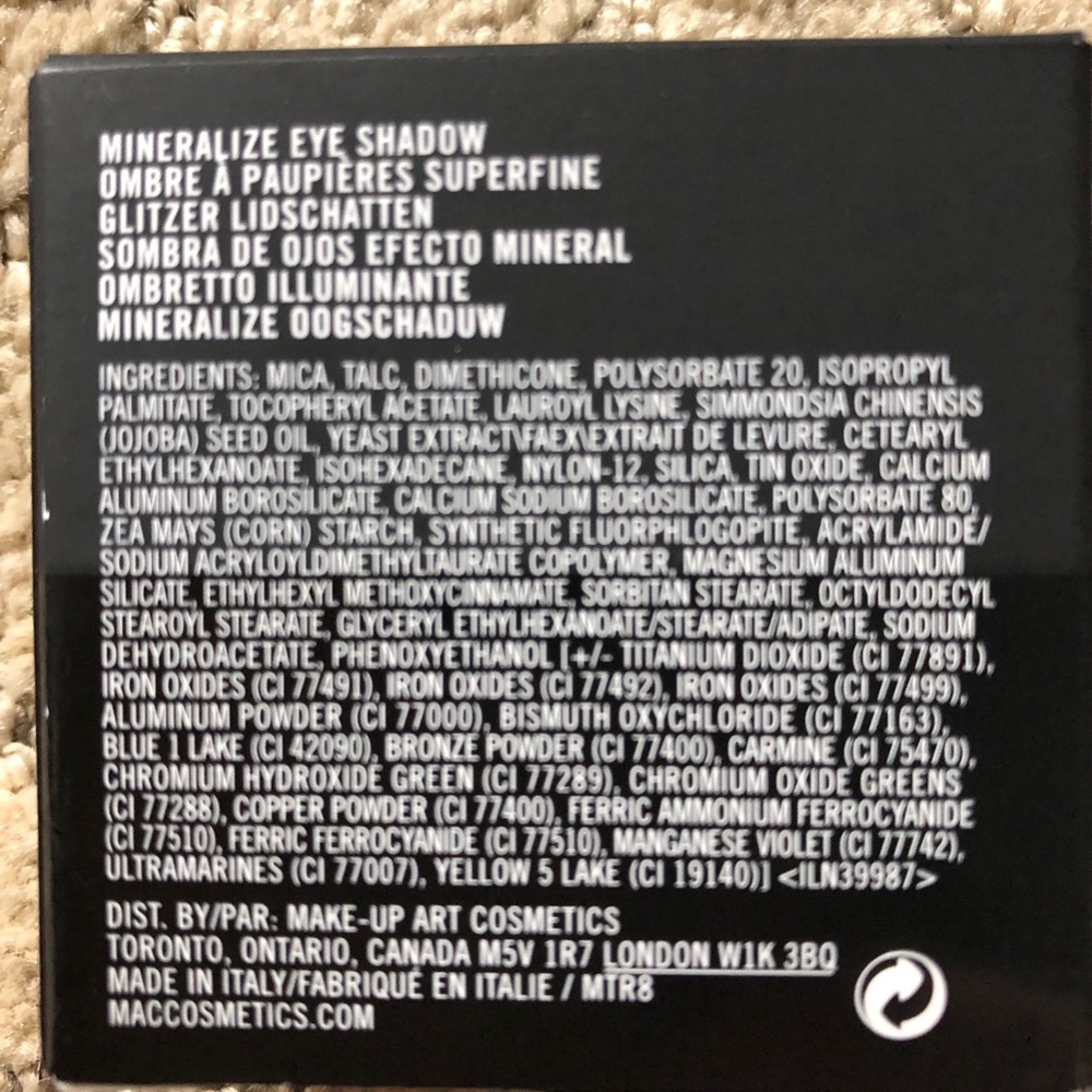 NWT Mac Mineralized Eye Shadow Quad - Picture 3 of 8
